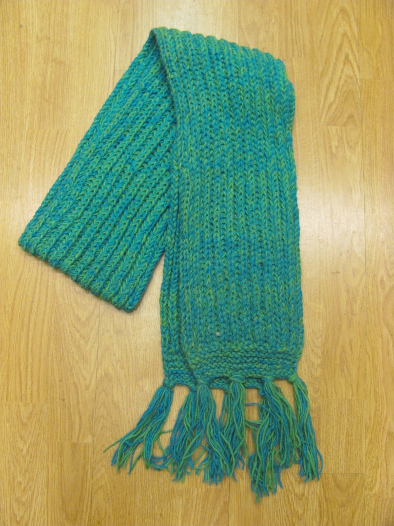 Hand-Knit Tibetan Wool Scarf - Little Moon Tibetan Gift Shop